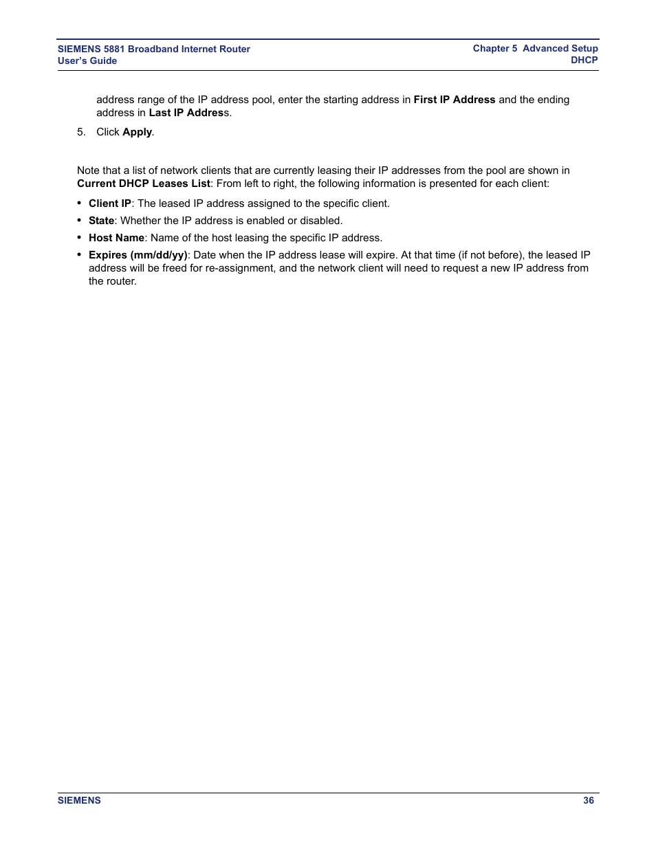 Siemens 5881 User Manual | Page 42 / 87