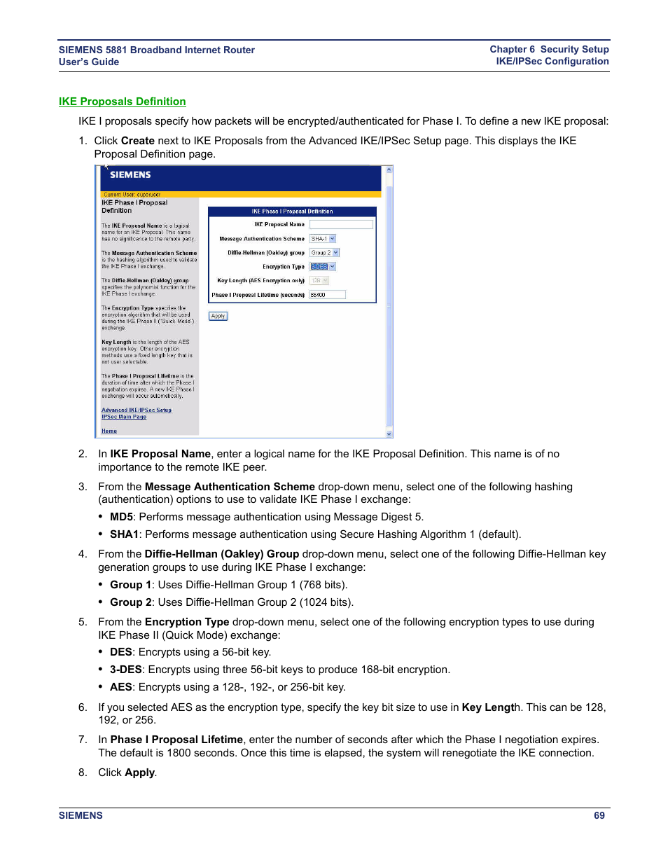 Siemens 5881 User Manual | Page 75 / 87