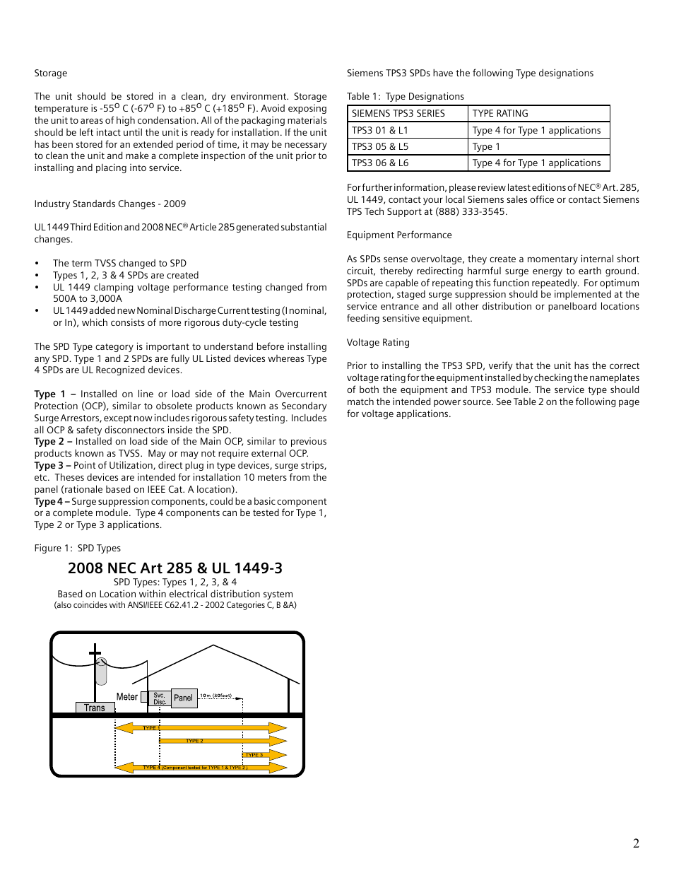 Siemens Surge Protective Device TPS3 User Manual | Page 5 / 16