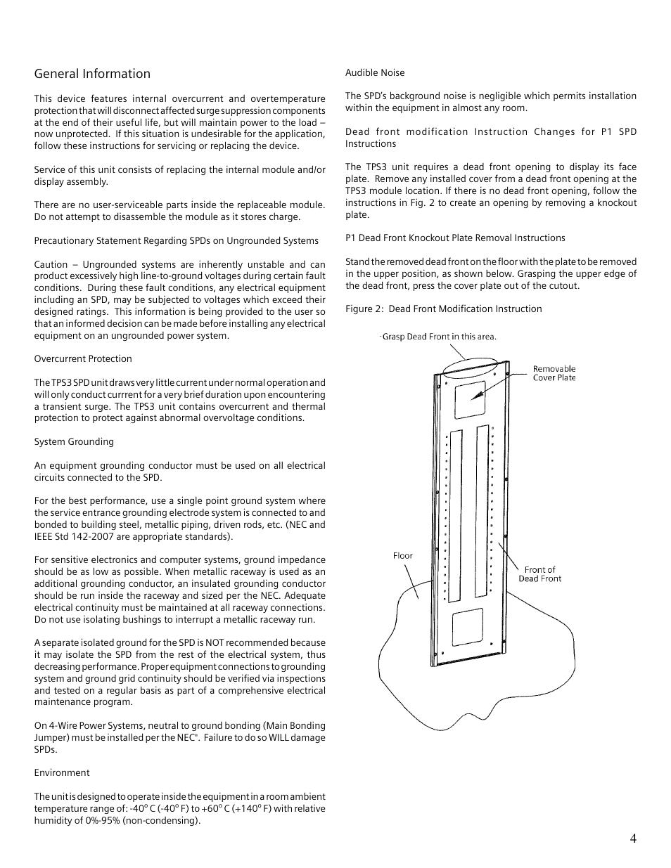 General information | Siemens Surge Protective Device TPS3 User Manual | Page 7 / 16