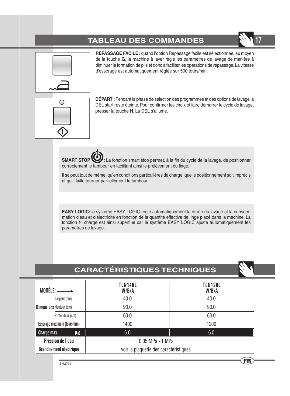 Ardo TLN126L User Manual | Page 17 / 44