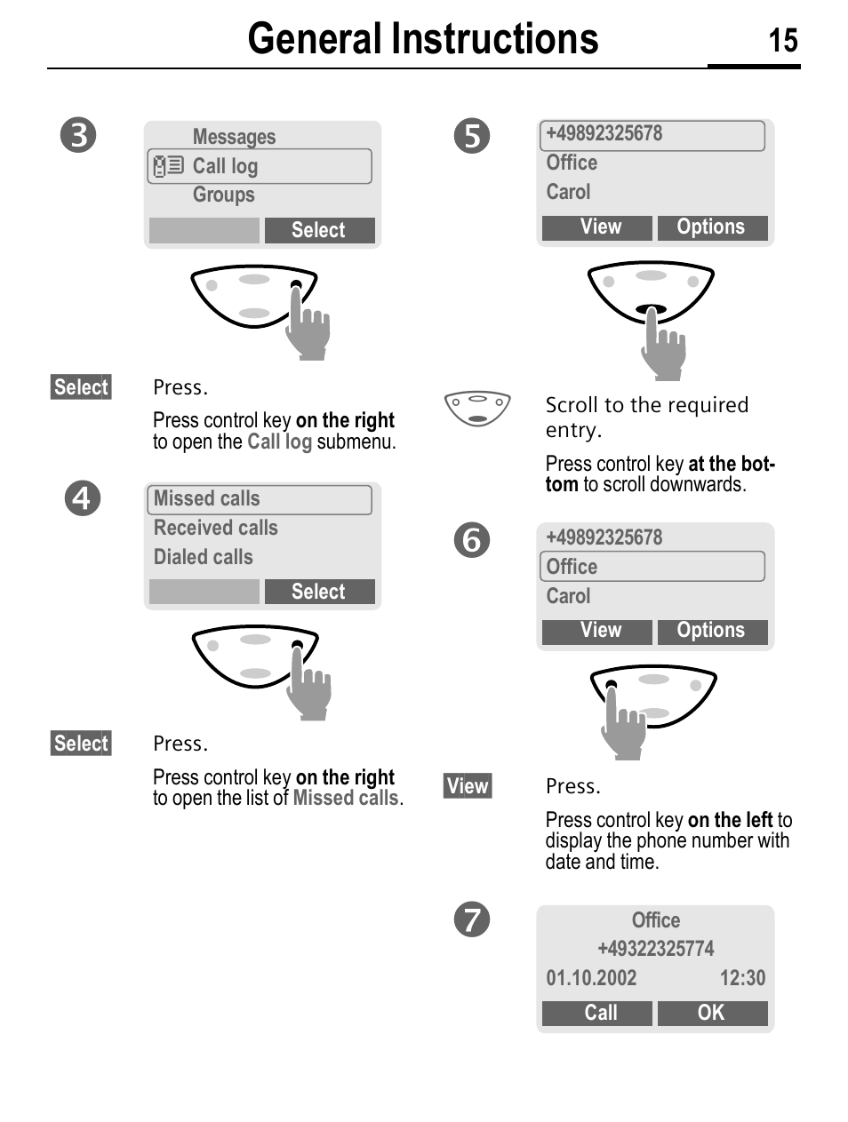 General instructions | Siemens C56 User Manual | Page 16 / 114