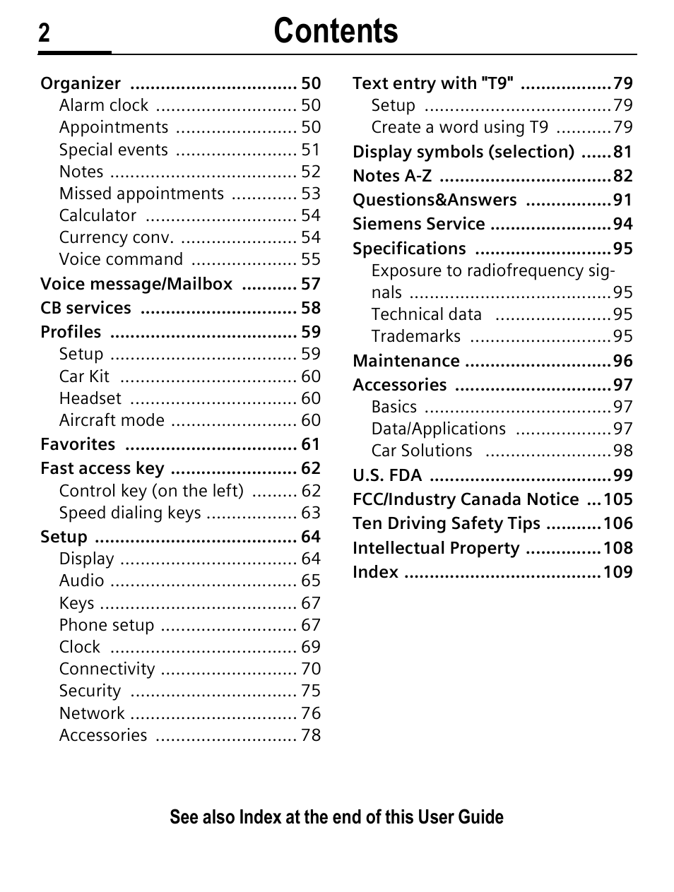 Siemens C56 User Manual | Page 3 / 114