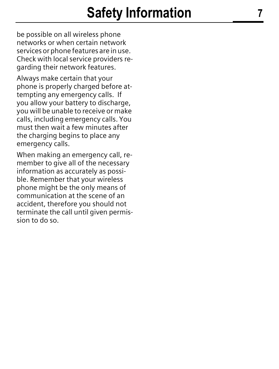 Safety information | Siemens C56 User Manual | Page 8 / 114