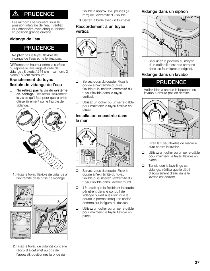 Prudence | Siemens WFXD5202UC User Manual | Page 37 / 88