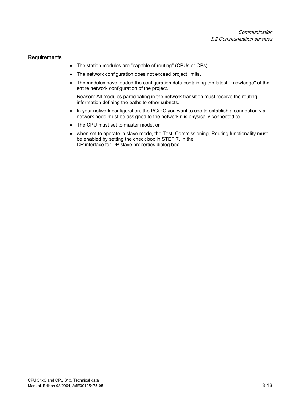 Siemens Simatic S7-300 CPU 31xC and CPU 31x S7-300 User Manual | Page 41 / 244