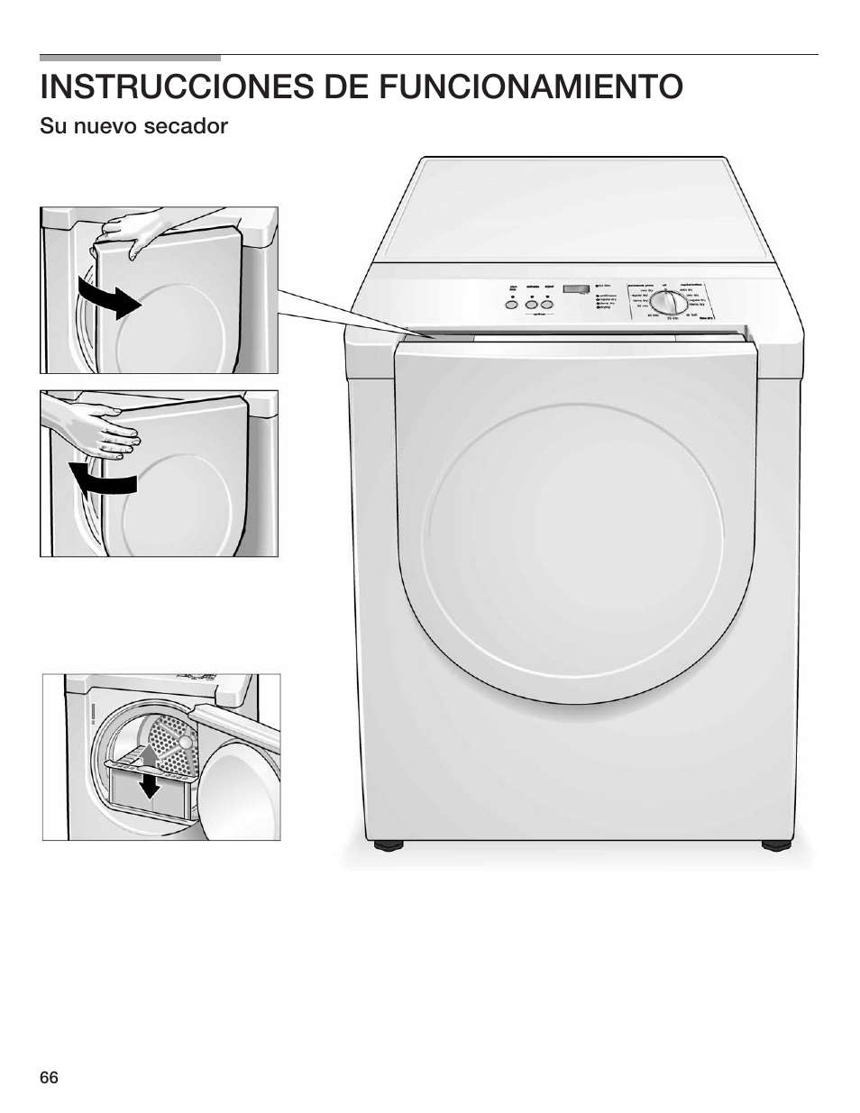 Instrucciones de funcionamiento | Siemens ULTRASENSE WTXD5300US User Manual | Page 67 / 81