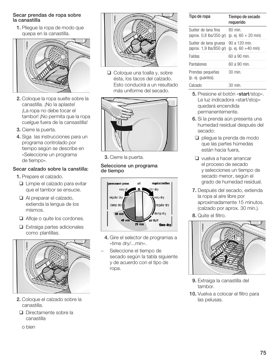 Siemens ULTRASENSE WTXD5300US User Manual | Page 76 / 81