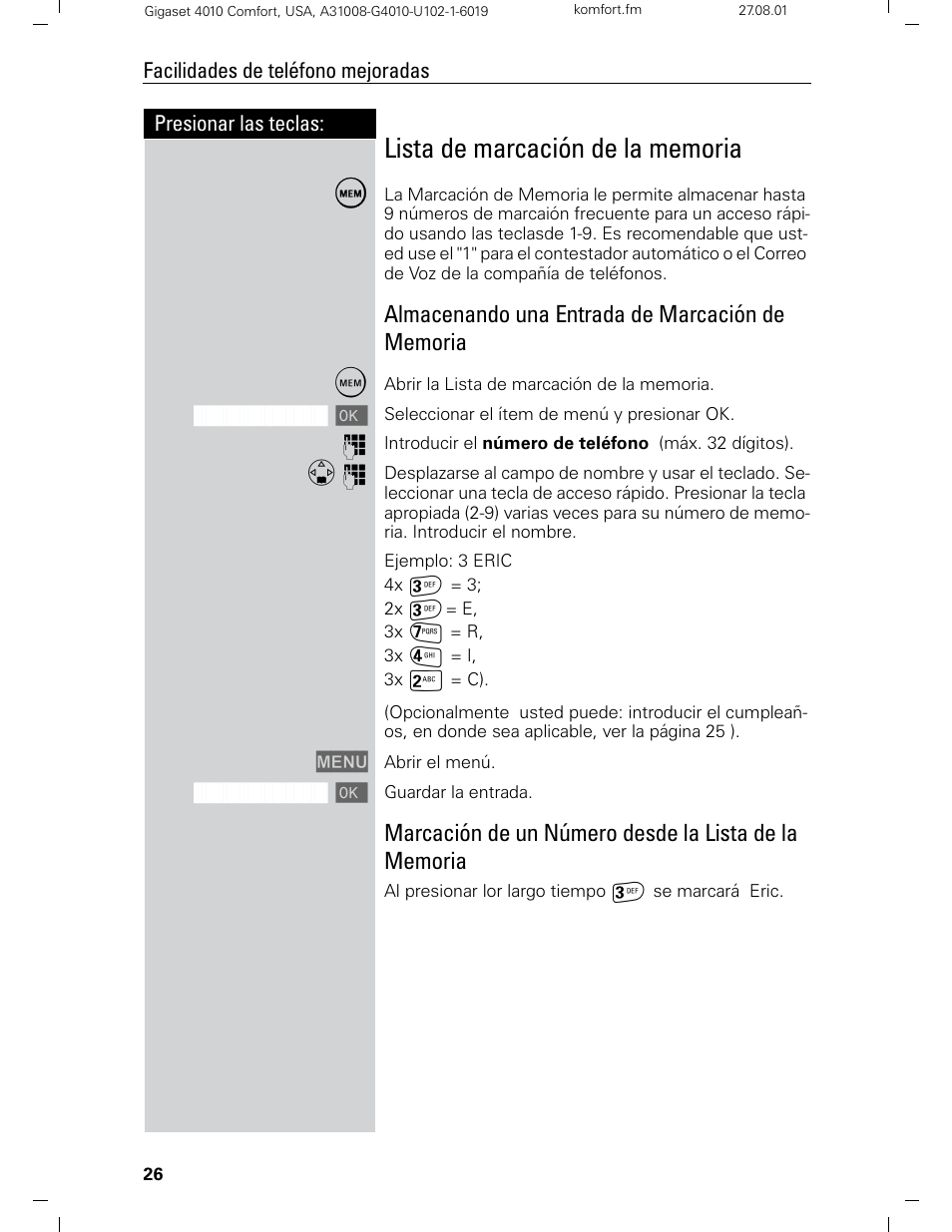 Siemens Gigaset 4210 User Manual | Page 103 / 153