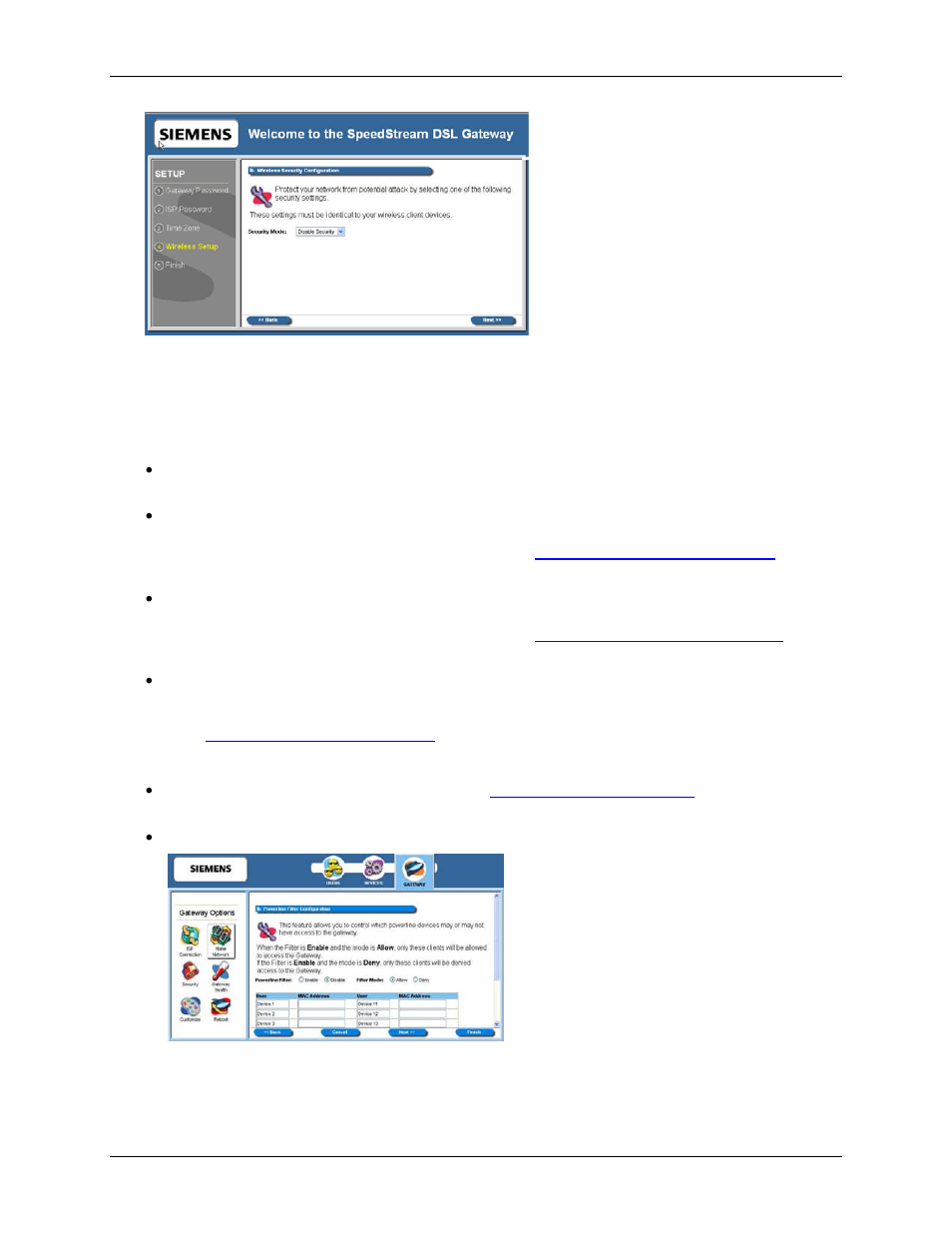 Siemens SpeedStream 6500 Series User Manual | Page 26 / 98