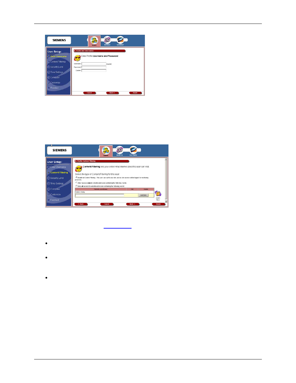 Siemens SpeedStream 6500 Series User Manual | Page 34 / 98