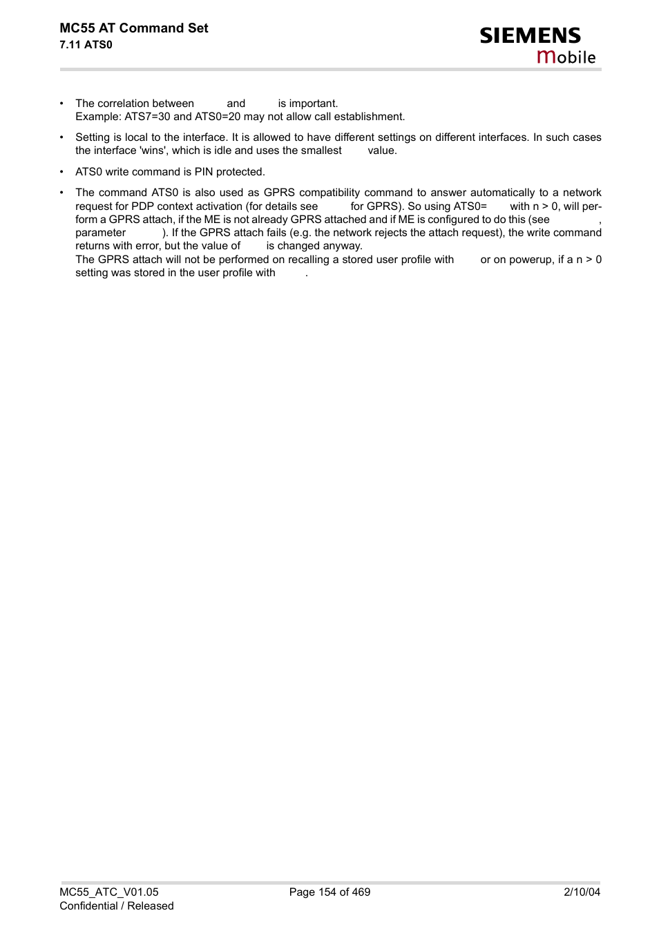 Obile | Siemens MC55 User Manual | Page 154 / 469