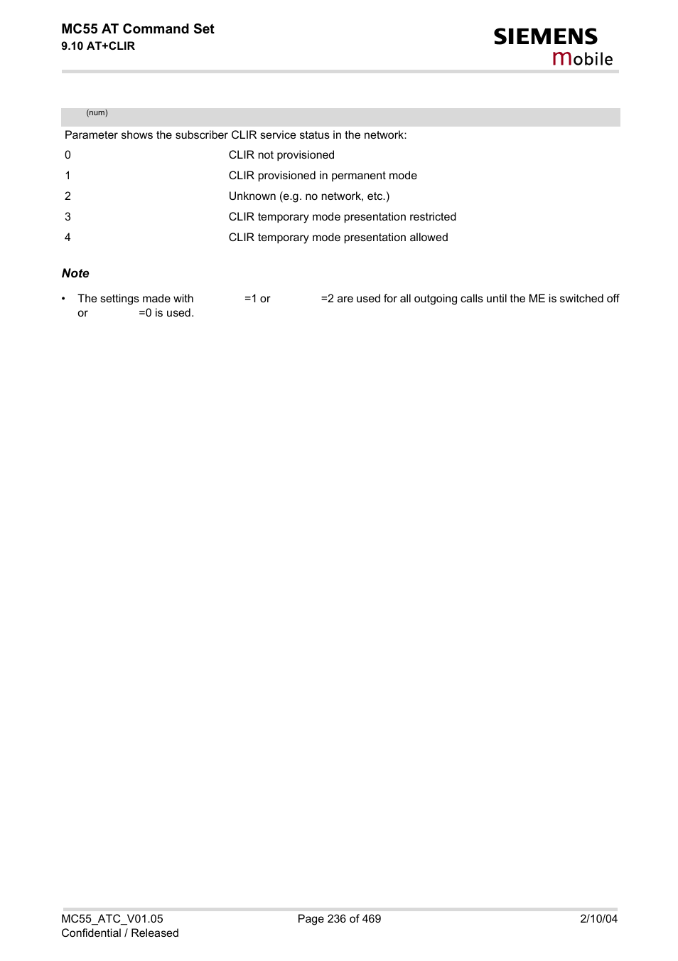 Obile | Siemens MC55 User Manual | Page 236 / 469