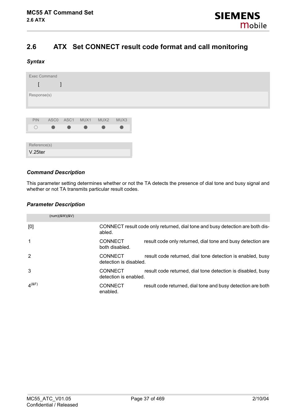 Obile | Siemens MC55 User Manual | Page 37 / 469