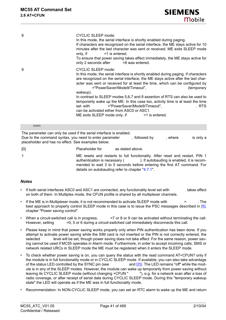 Obile | Siemens MC55 User Manual | Page 41 / 469