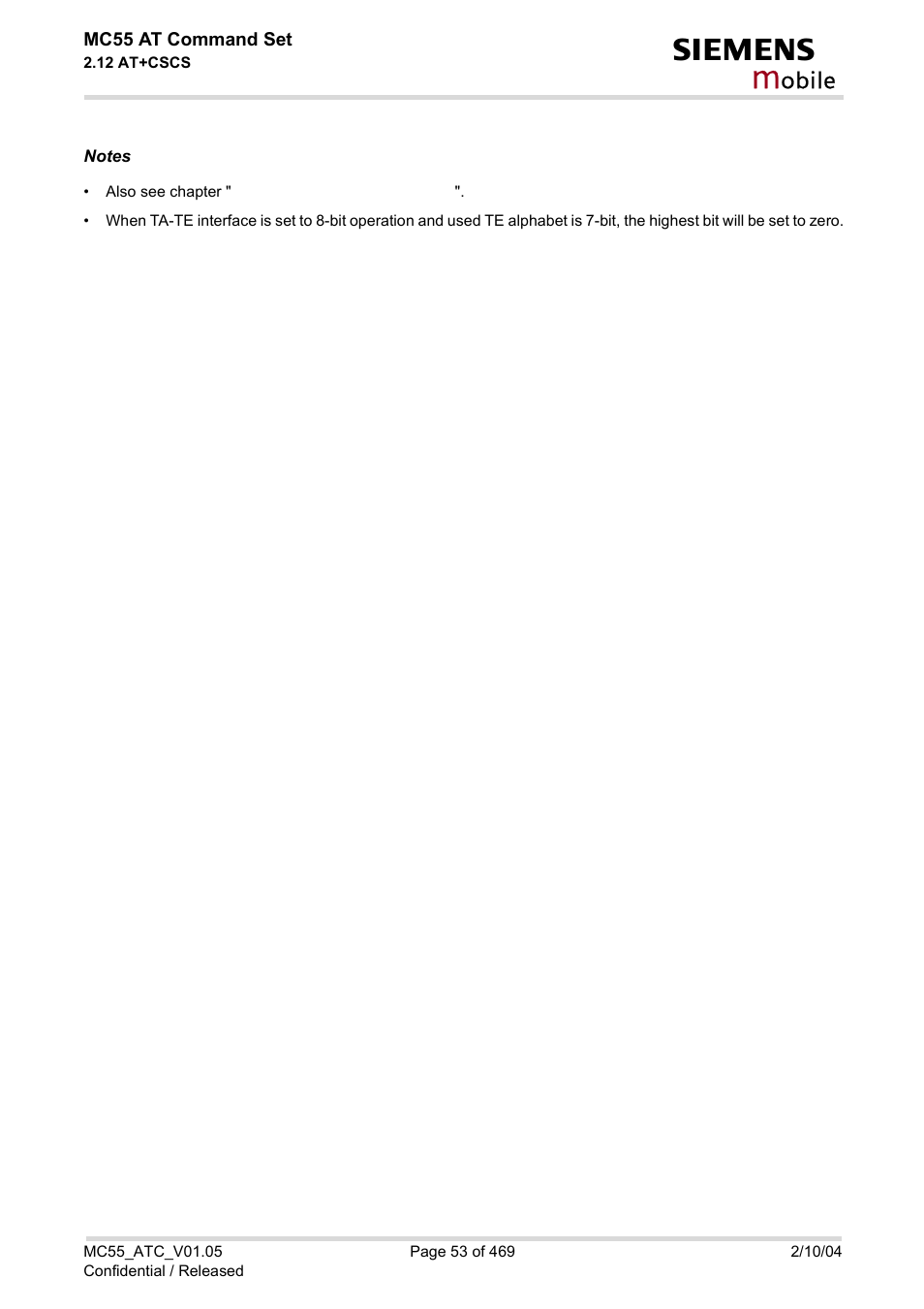 Obile | Siemens MC55 User Manual | Page 53 / 469