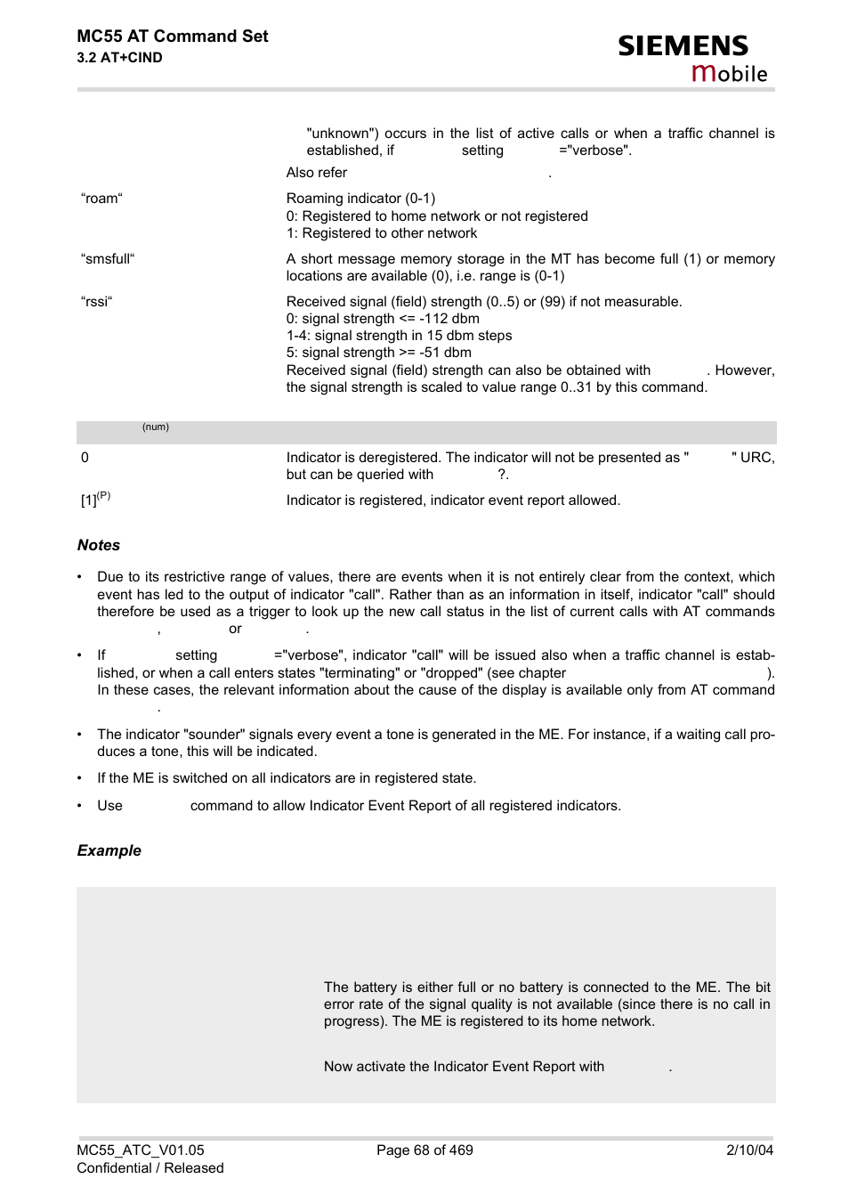 State, Obile | Siemens MC55 User Manual | Page 68 / 469