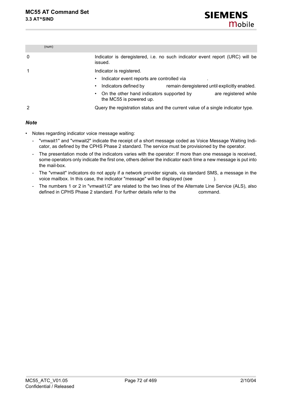 Mode, Obile | Siemens MC55 User Manual | Page 72 / 469