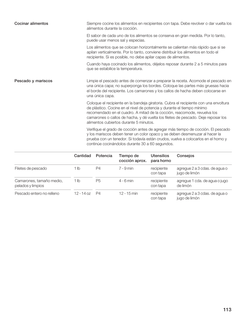 Siemens HF35M630 User Manual | Page 113 / 124