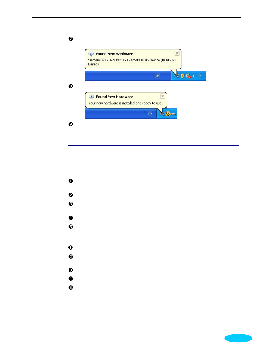 Uninstall the usb driver | Siemens sl2_141 User Manual | Page 21 / 130