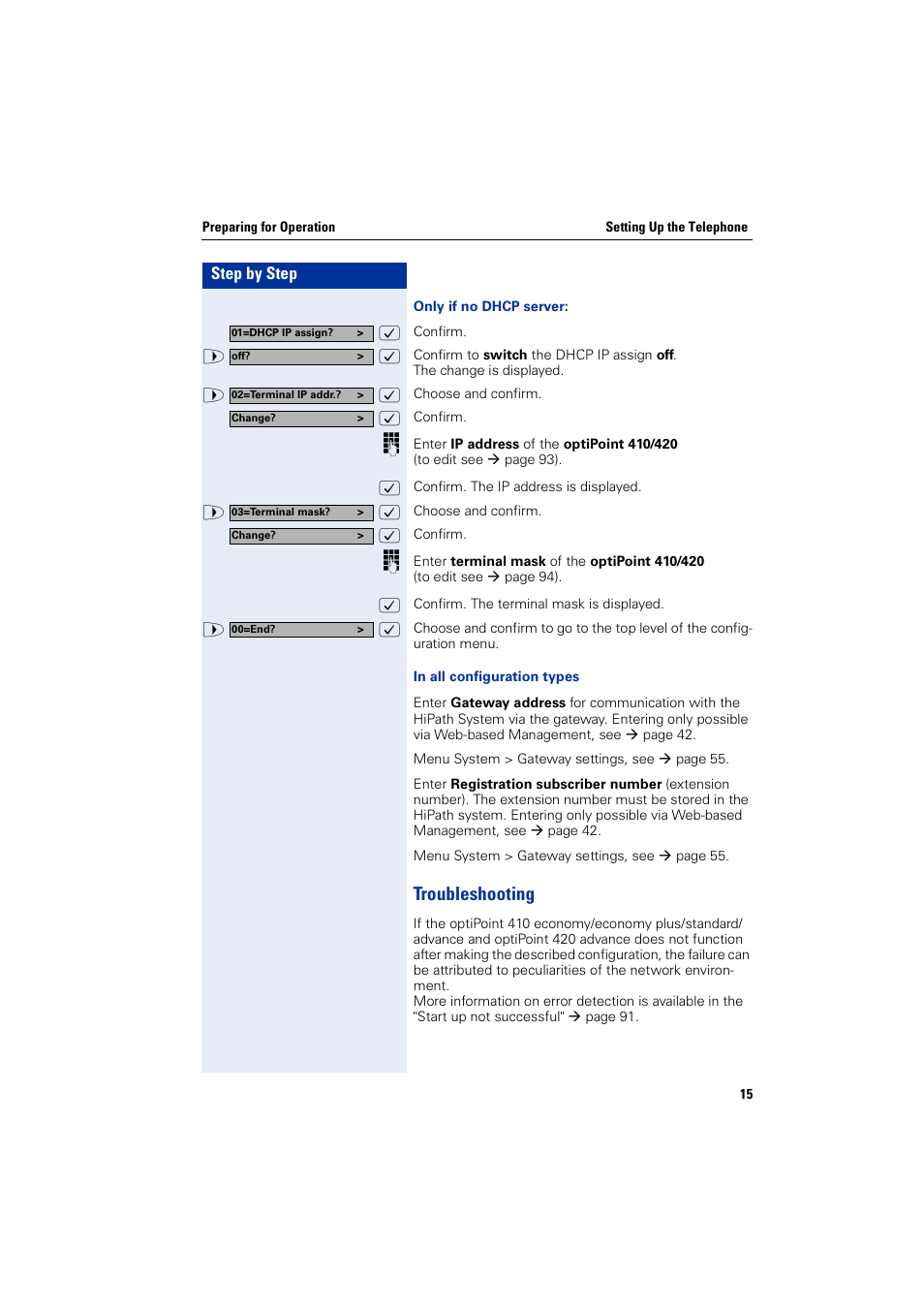 Troubleshooting | Siemens HiPath 4000 User Manual | Page 15 / 110