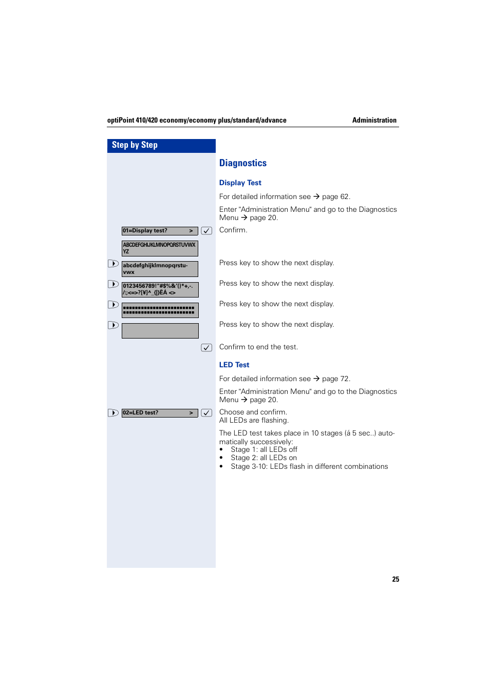 Diagnostics | Siemens HiPath 4000 User Manual | Page 25 / 110