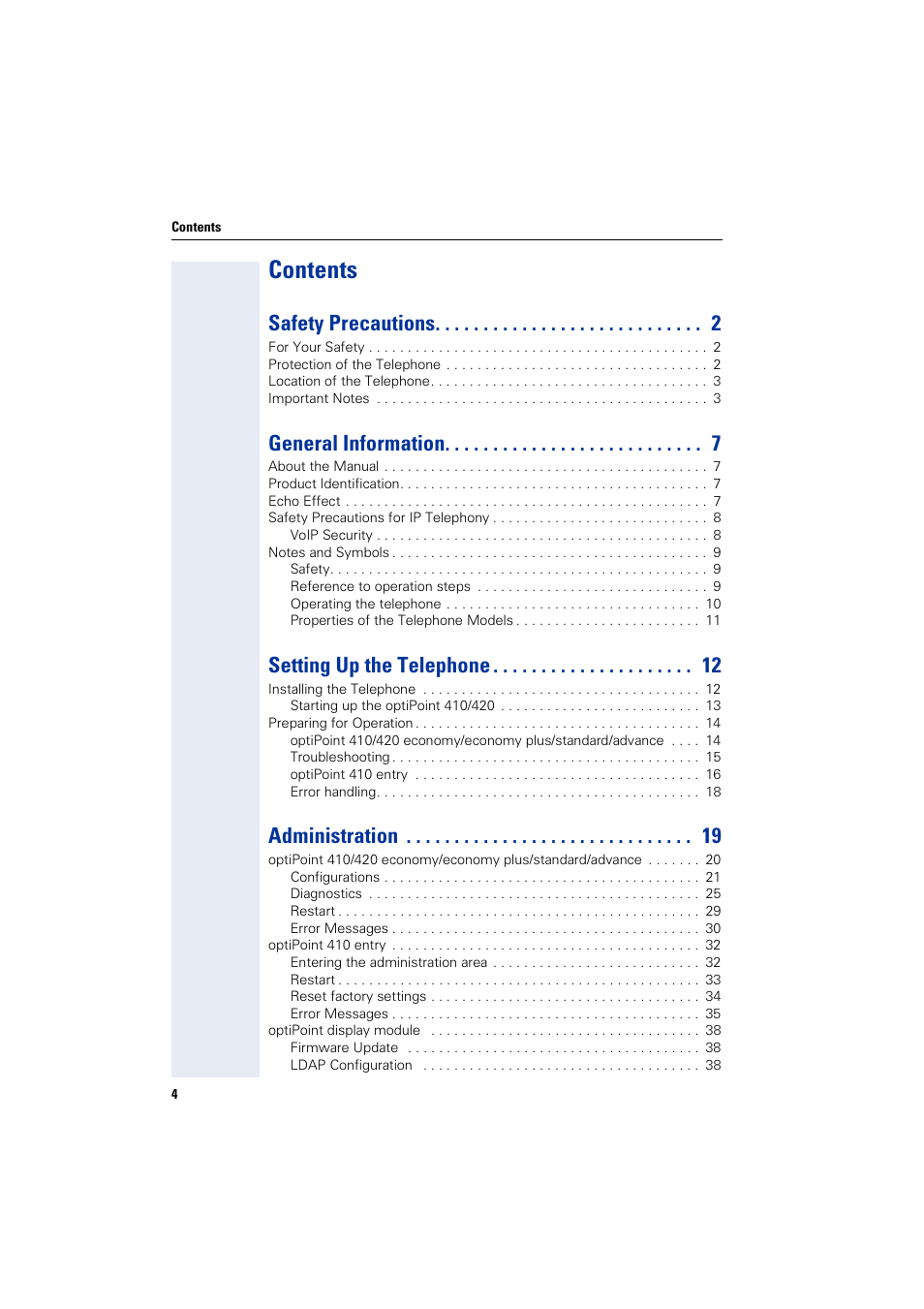 Siemens HiPath 4000 User Manual | Page 4 / 110