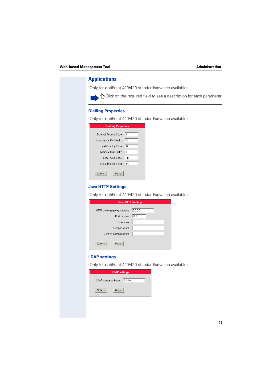 Applications | Siemens HiPath 4000 User Manual | Page 47 / 110