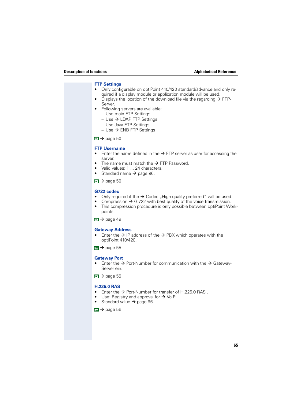 Æ ftp username | Siemens HiPath 4000 User Manual | Page 65 / 110