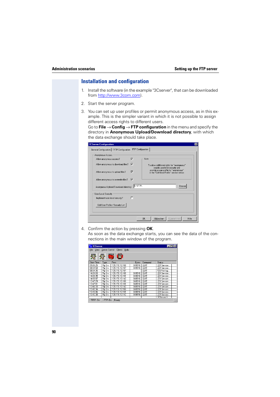 Installation and configuration | Siemens HiPath 4000 User Manual | Page 90 / 110