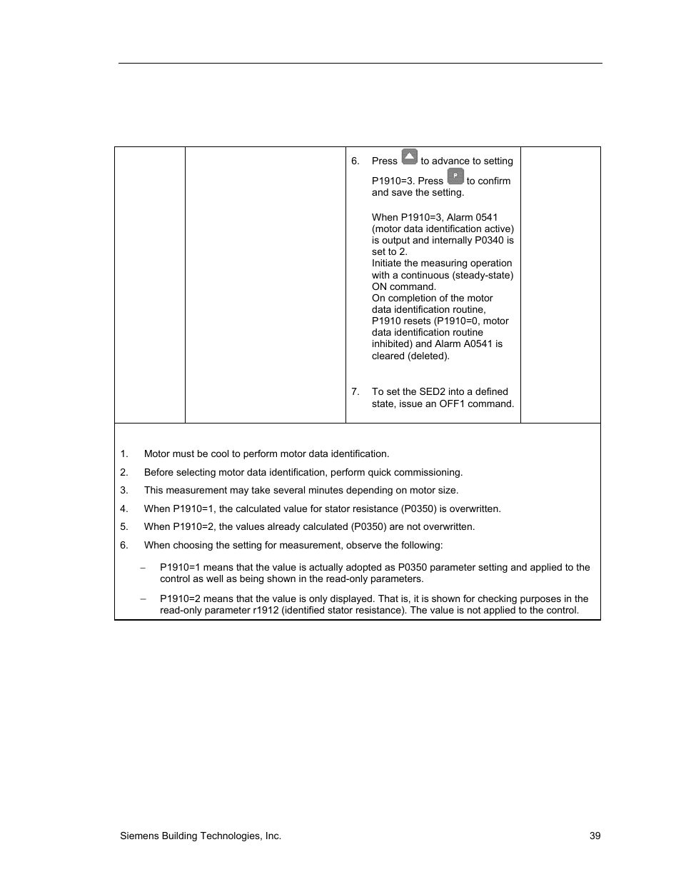 Siemens SED2 VFD Electronic Bypass Option 125-3208 User Manual | Page 47 / 64