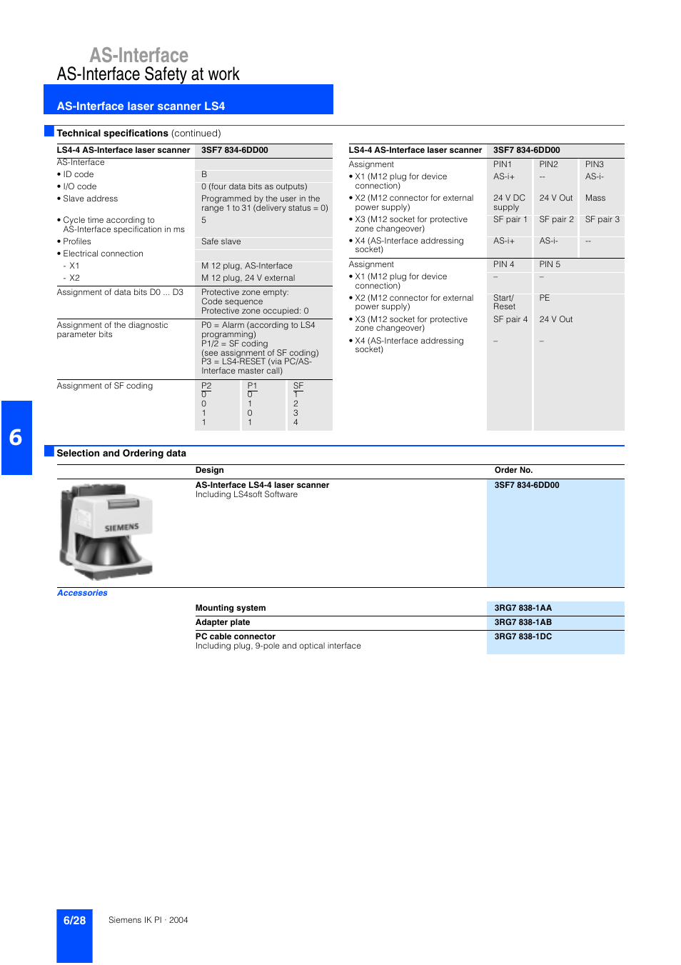 As-interface, As-interface safety at work | Siemens ISI EN 50295 User Manual | Page 28 / 152