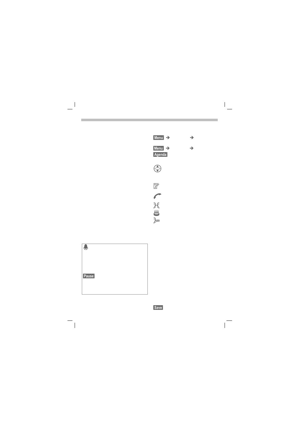 New appointment, Calendar | Siemens SL45 User Manual | Page 34 / 86