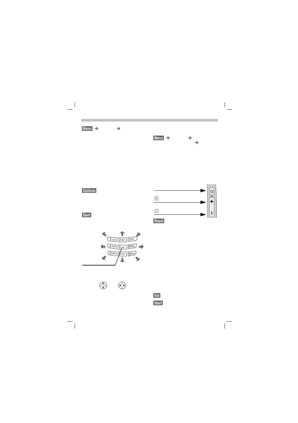 Games / chronometer, Chronometer, Games | Siemens SL45 User Manual | Page 40 / 86