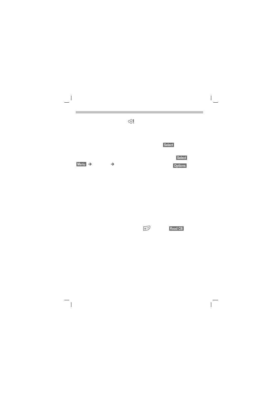 Cell broadcast | Siemens SL45 User Manual | Page 49 / 86