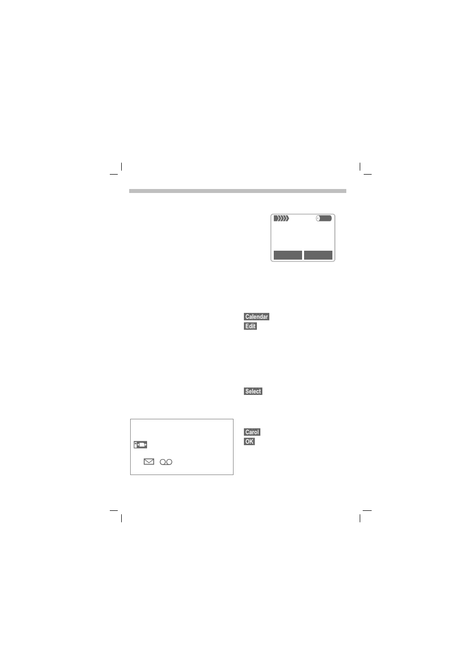 Fast access key, Soft key | Siemens SL45 User Manual | Page 67 / 86