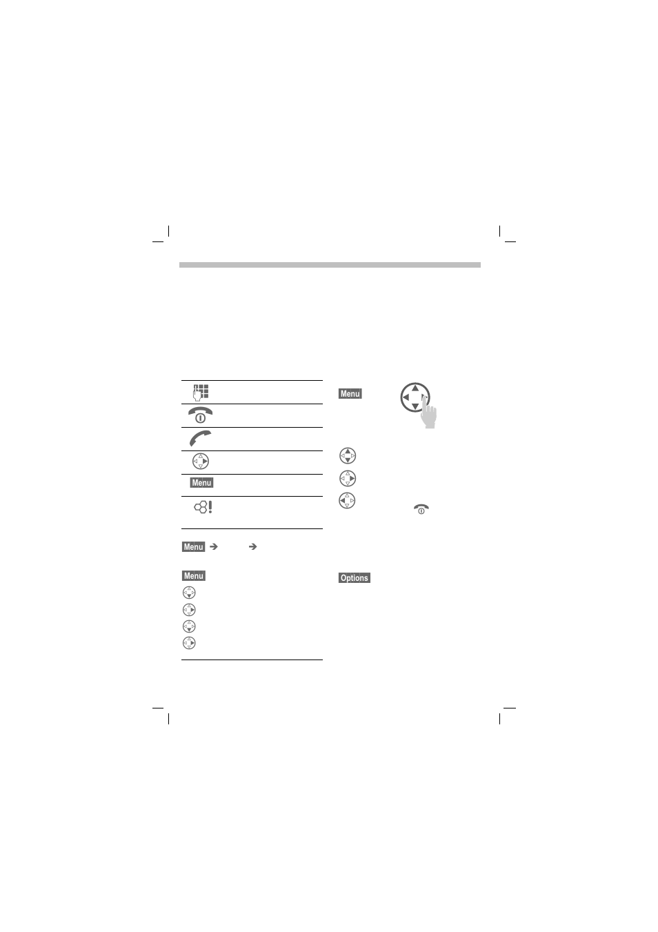 General instructions, The user guide, Menu control | The user guide menu control | Siemens SL45 User Manual | Page 7 / 86