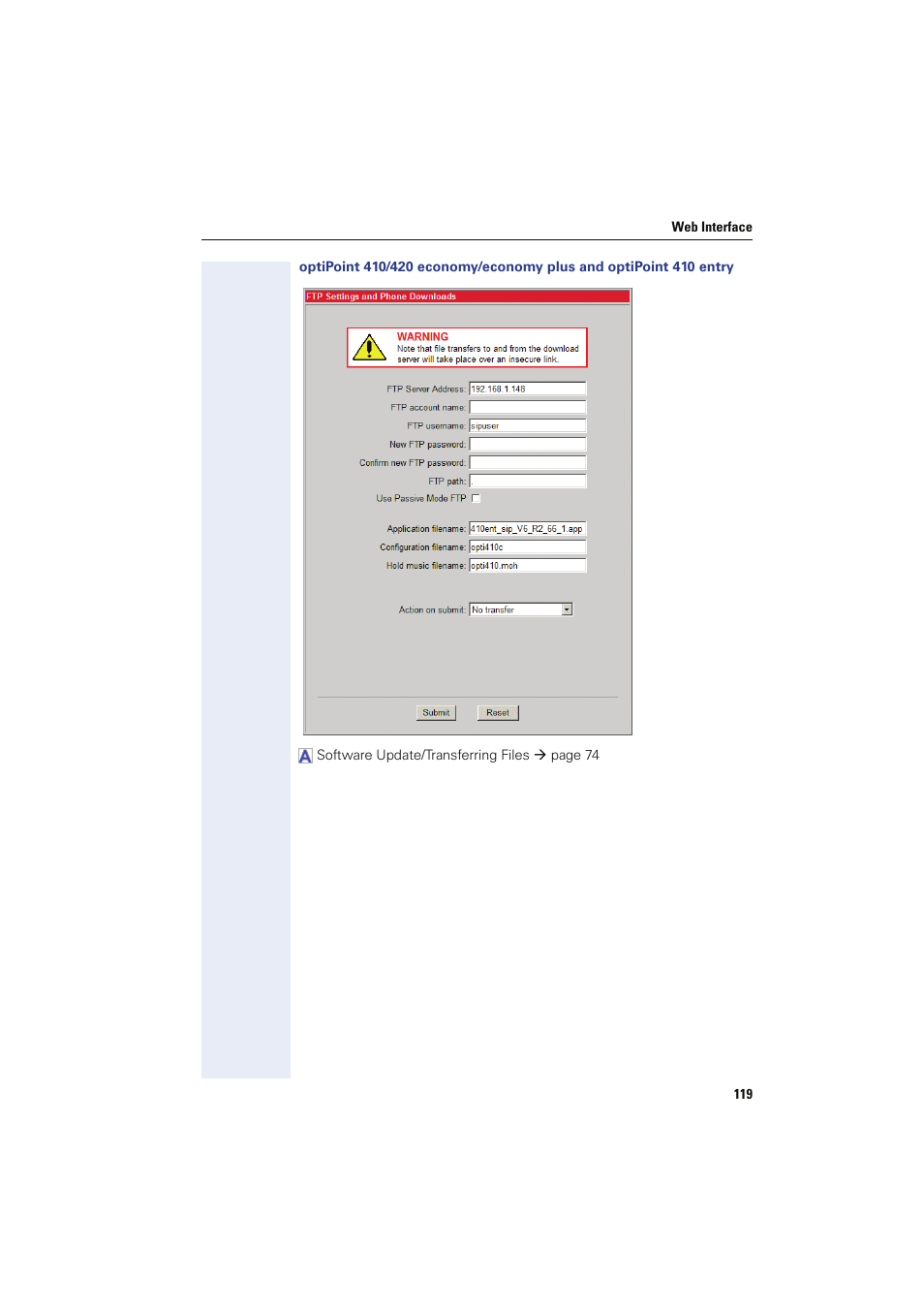 Siemens HIPATH 8000 User Manual | Page 119 / 249