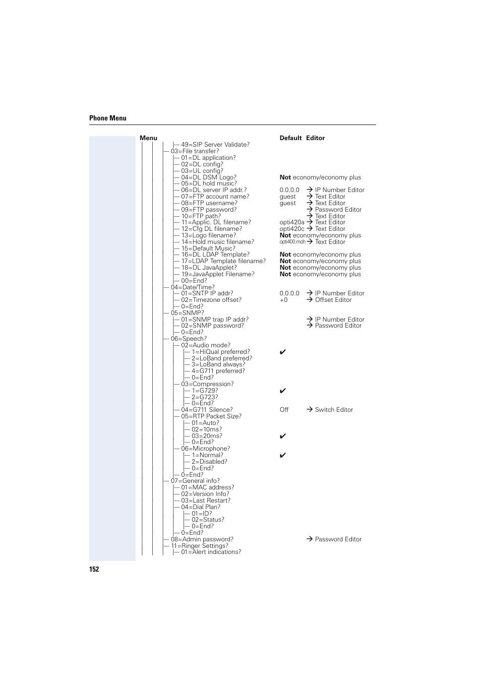 Siemens HIPATH 8000 User Manual | Page 152 / 249