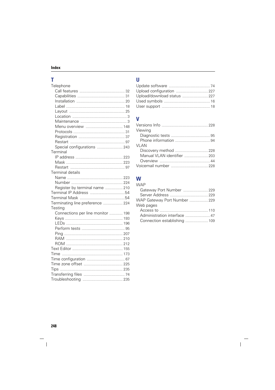 Siemens HIPATH 8000 User Manual | Page 248 / 249