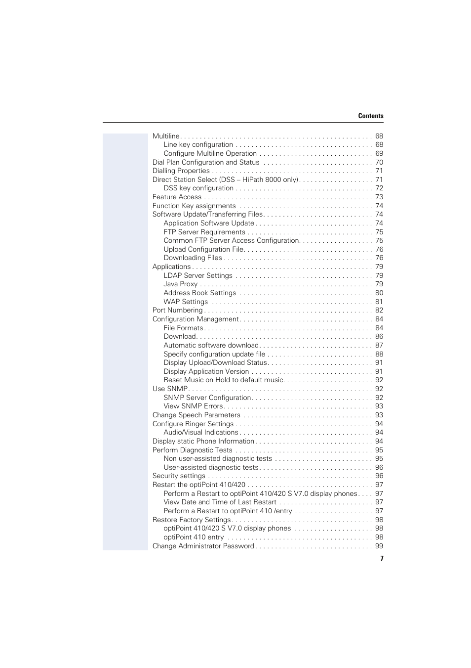 Siemens HIPATH 8000 User Manual | Page 7 / 249