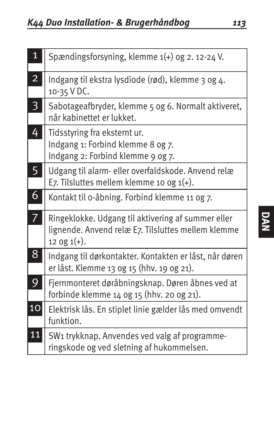 Siemens K44 User Manual | Page 113 / 184