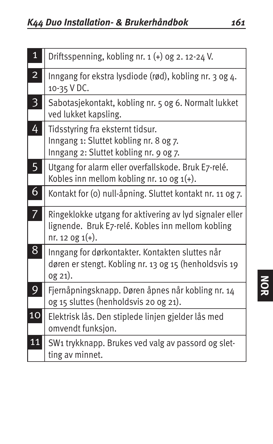 Siemens K44 User Manual | Page 161 / 184