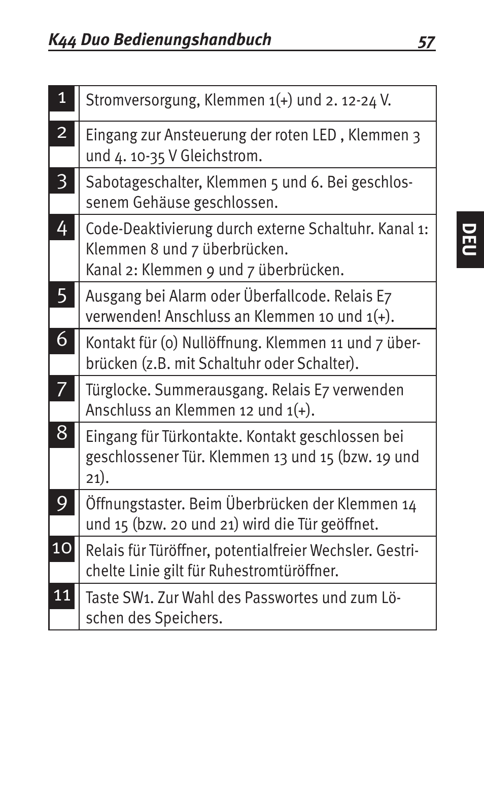 Siemens K44 User Manual | Page 57 / 184