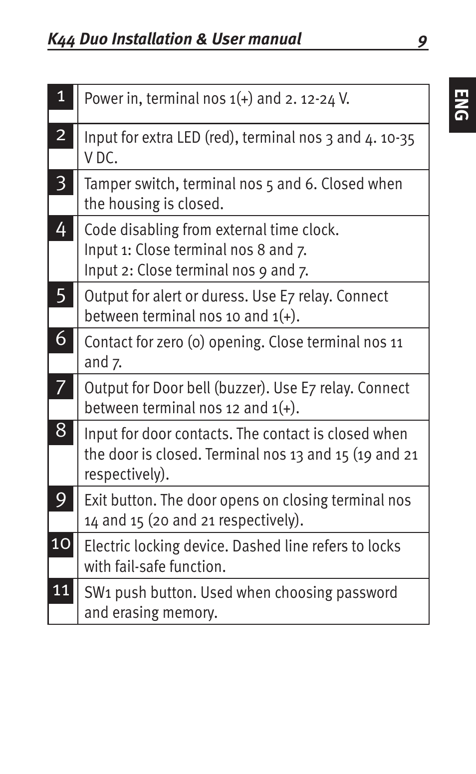 Siemens K44 User Manual | Page 9 / 184
