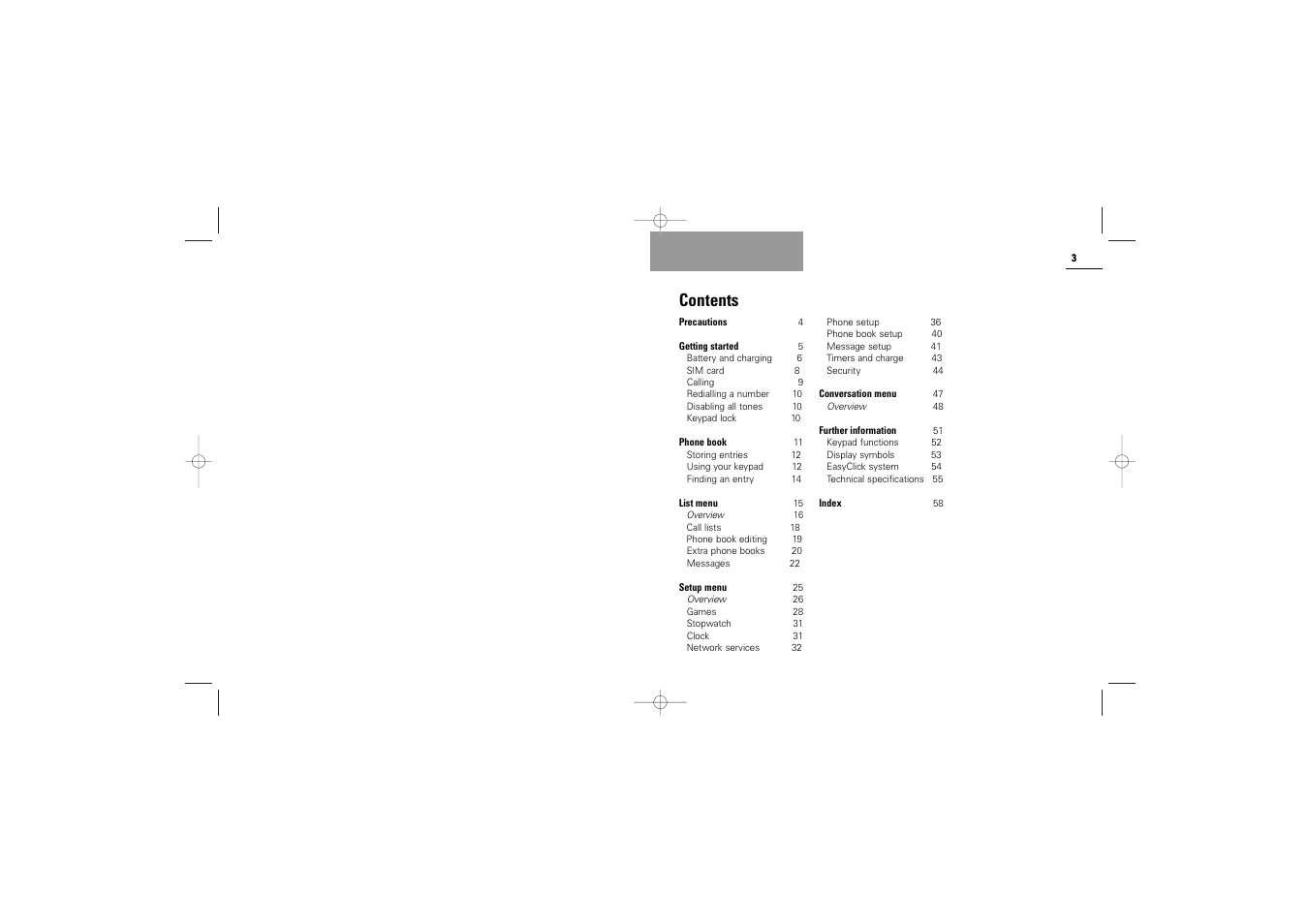 Siemens C30 User Manual | Page 3 / 31