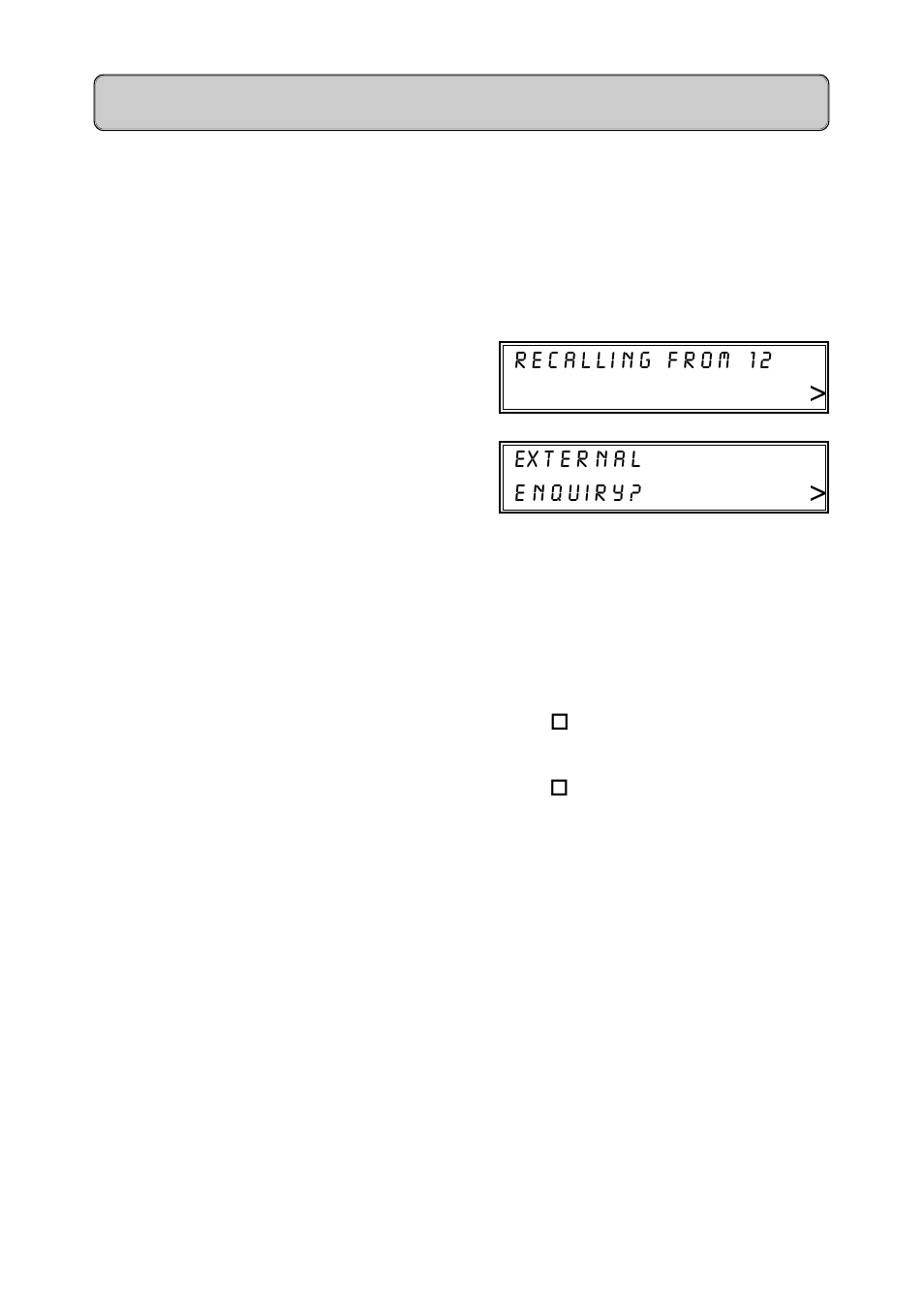 Recalls to switchboard | Siemens Hicom 118 User Manual | Page 11 / 32