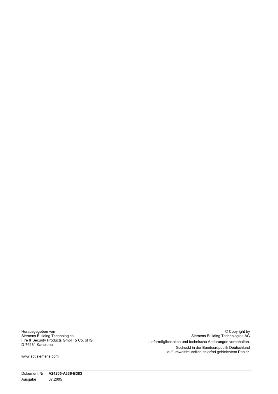 Siemens IP-Module CFVA-IP User Manual | Page 38 / 38