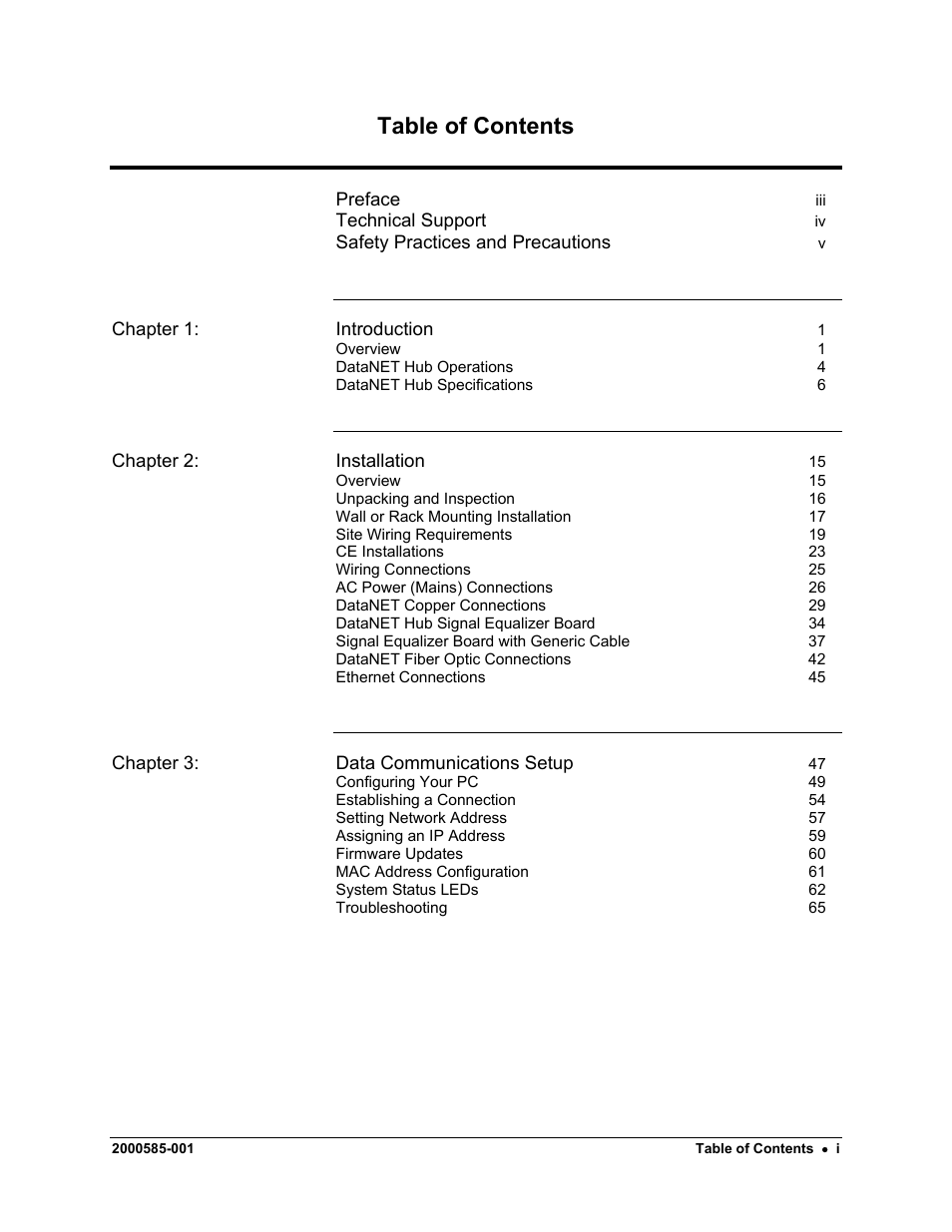 Siemens DataNET Hub (DNH) User Manual | Page 3 / 97