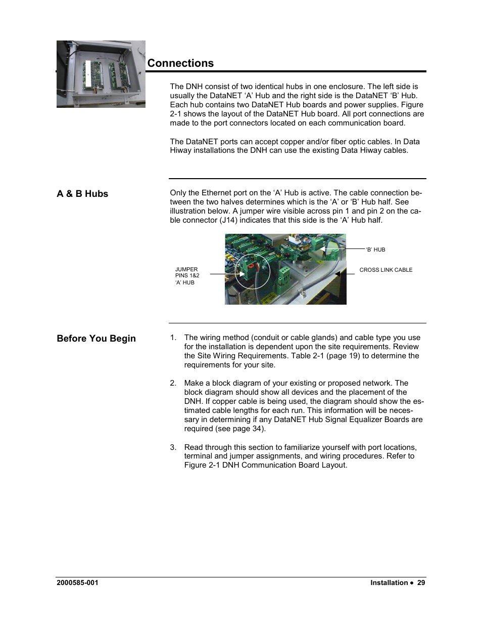 Datanet copper connections | Siemens DataNET Hub (DNH) User Manual | Page 37 / 97